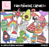 Fun Piñatas Clipart (Cinco de Mayo Clipart)