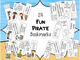 Fun Pirate Bookmarks