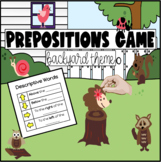Fun Prepositions Partner Game or Class Game - LOW PREP