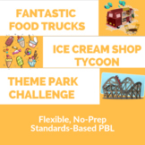 Fun Project-Based Learning Trio - Food Trucks, Ice Cream S