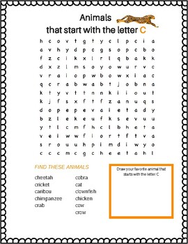 fun animal word searches bundle of 11 animal word search puzzles