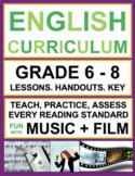 Fun ELA Middle School Music & Video Activities & Lessons |