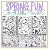 Fun SPRING Coloring Pages | Easter
