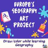 Fun STEAM Art Project for European Geography of Europe SS6G7