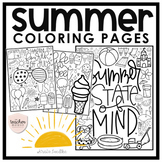 Fun SUMMER Coloring Pages