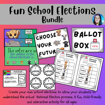 Preview of Fun School Elections (Voting) BUNDLE
