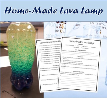 homemade lava lamp materials