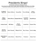 History U.S. - Fun Activity - US Presidents Bingo PowerPoi
