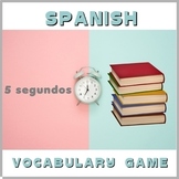 Fun Spanish Vocabulary Game - Distance Learning
