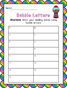 Fun Spelling Activities and Worksheets by Laugh Love Live to Teach