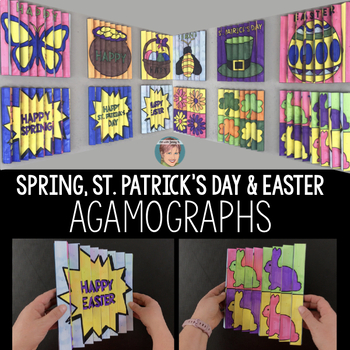 Preview of Agamograph Collection for Easter, Spring & St. Patrick's Day |  Fun Arts & Craft