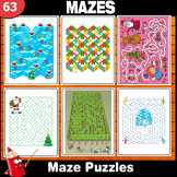 Fun Spring Pack No Prep Activities | Maze puzzle Challenging