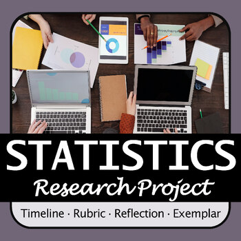 Preview of Fun Statistics Research Survey Project | Standards-Based | Math 9 BC