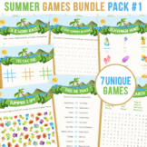 Fun Summer Activities | 7 Games Included | Pack 1