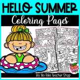 Fun Summer Coloring Pages - Summer Activities