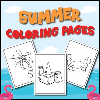 Fun Summer Coloring Pages-end Of The Year Coloring Sheets By Simplex 