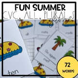 Fun Summer SHORT VOWEL CVC, SUFFIX S, ALL Decodable Review