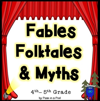 Preview of Readers Theater Scripts Fables Folktales Fairy Tales Myths and Legends