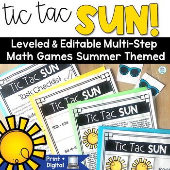 Preview of Fun End of the Year Math Games Last Week Activities Fun Summer School Math