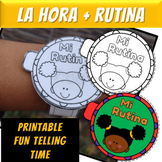 Fun Telling Time in Spanish - My daily routine - Mi rutina