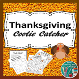 Fun Thanksgiving Cootie Catcher