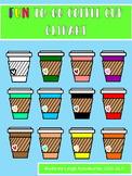 Fun To-Go Coffee Cup Clipart