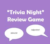 Fun "Trivia Night" Group Grammar Review Game - Adaptable t