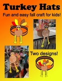 Fun Turkey Hat Easy Craft for Kids!