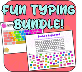FUN Typing Bundle - Intro to Keyboard, Games, Posters, Tec