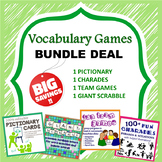 Vocabulary Games Bundle Perfect for ESL / EFL Class!