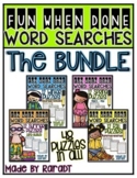 Fun-When-Done Word Searches {THE BUNDLE}