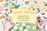 Fun Wilderness Woodland Forest Animals Activity Pack