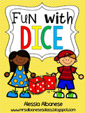 Fun With Dice! {Math Games}