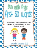 Fun With Fry's First 50 Sight Words