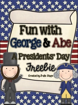 Preview of Fun With George & Abe {A Presidents' Day Freebie}
