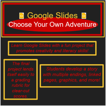 Preview of Fun With Google Slides-Choose Your Own Path