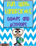 Fun With Landforms: Games and Activities Packet