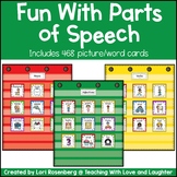 Parts of Speech Picture/Word Cards