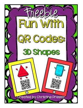 Preview of Fun With QR Codes: 3D Shapes