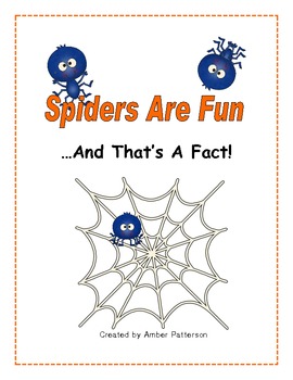 Fun With Spider Facts by Antsy Amber | TPT