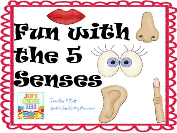 Preview of Fun With the 5 Senses~ A Mini-Unit!