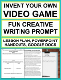 Fun Writing Activities | Printable & Digital Video Game Wr