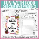 Descriptive Writing Unit | Fun Writing with Food