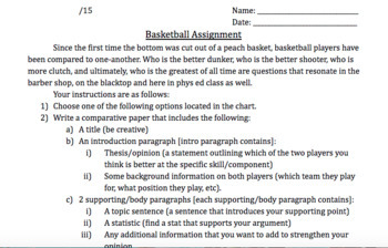 physical education assignments homework assignments