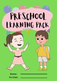 Fun and Colorful Back to School Preschool Learning & color