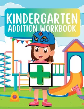 Preview of Fun and Colorful Kindergarten Addition Math Worksheet