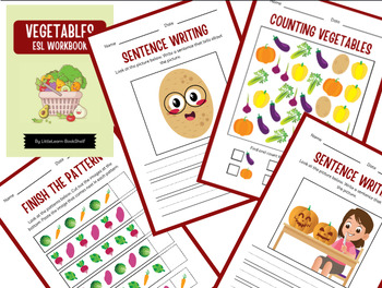 Preview of Fun and Colorful Kindergarten WorkBook !