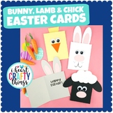 Fun and Easy Easter Cards | Bunny, Chick and Lamb Card