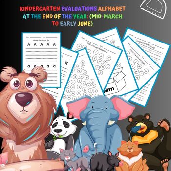 Preview of Fun and engaging ABC alphabet pack for kids (end of the year)
