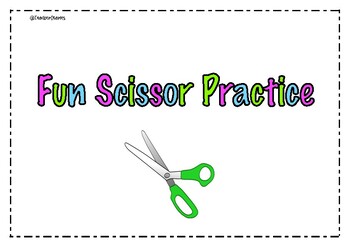 Preview of Fun cutting activity FREEBIE!!!